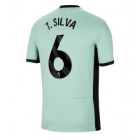 Pánský Fotbalový dres Chelsea Thiago Silva #6 2023-24 Třetí Krátký Rukáv